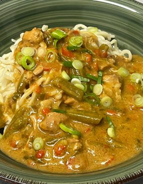 Chicken Satay met mie